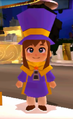 This is the Virtual Kid outfit, the Nostalgia Badge causes the pixelated effect.