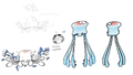 Shock Squid concept art.