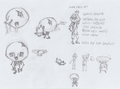 Concept art labeled "Coffeeclerk".